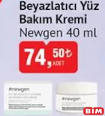 NEWGEN BEYAZLATICI YÜZ BAKIM KREMİ 40 ML